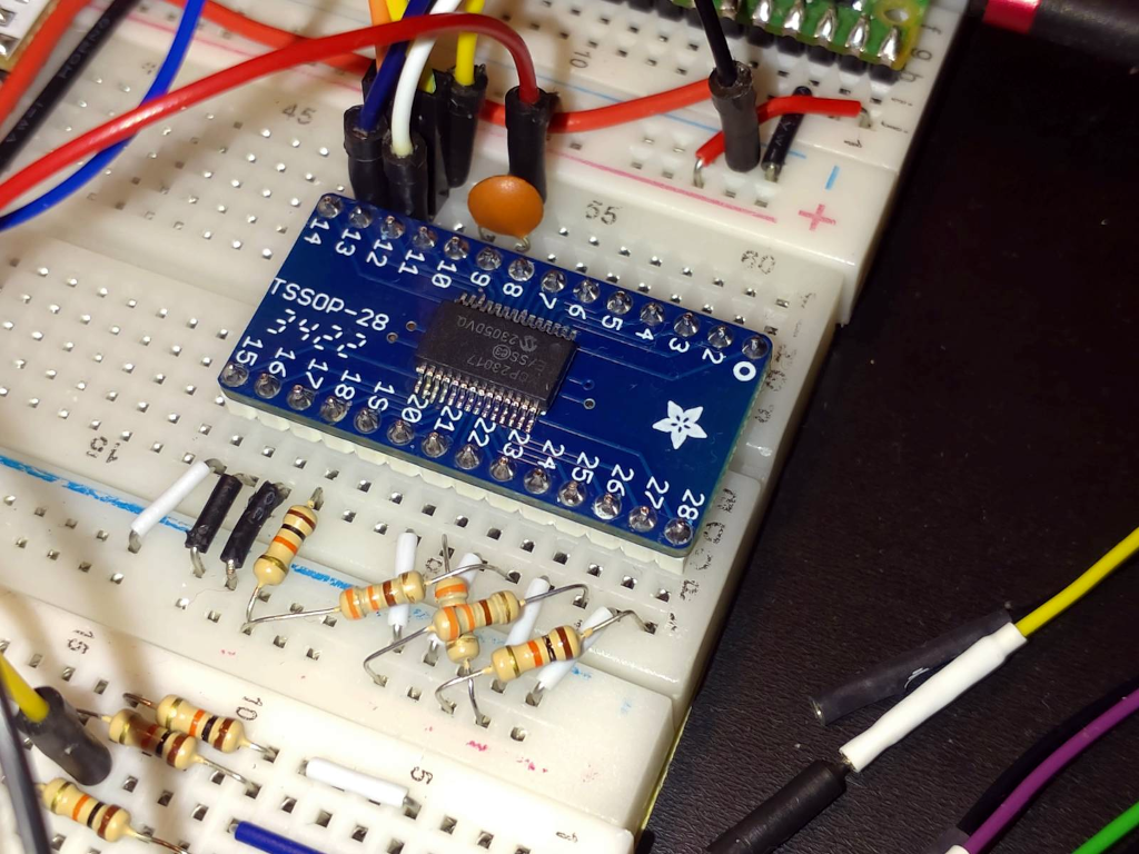 I2C GPIO extender