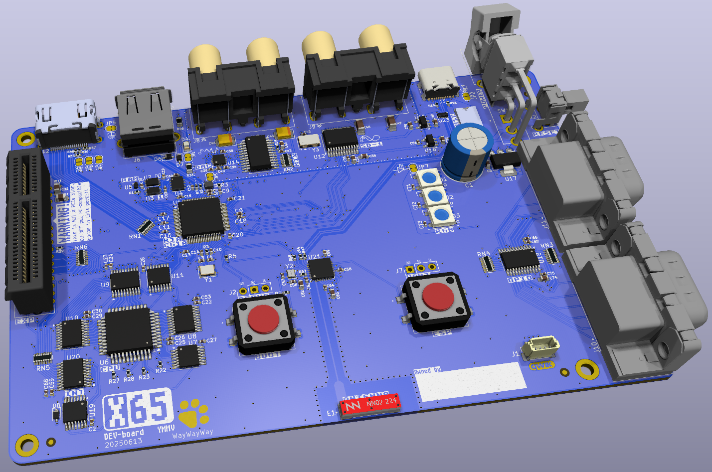 X65 Board Visualization