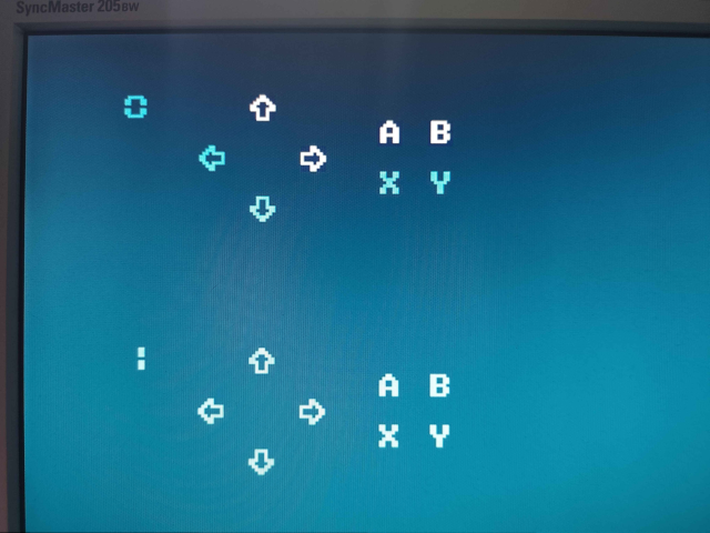 X65 DEV-board joy-test