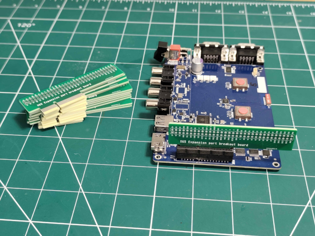 X65 DEV-board EXP port breakouts