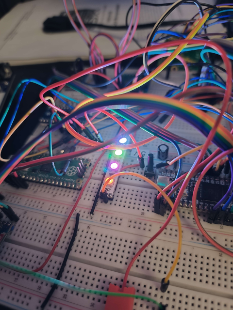 LEDs working