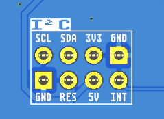 X65 DEV-board I2C port signals