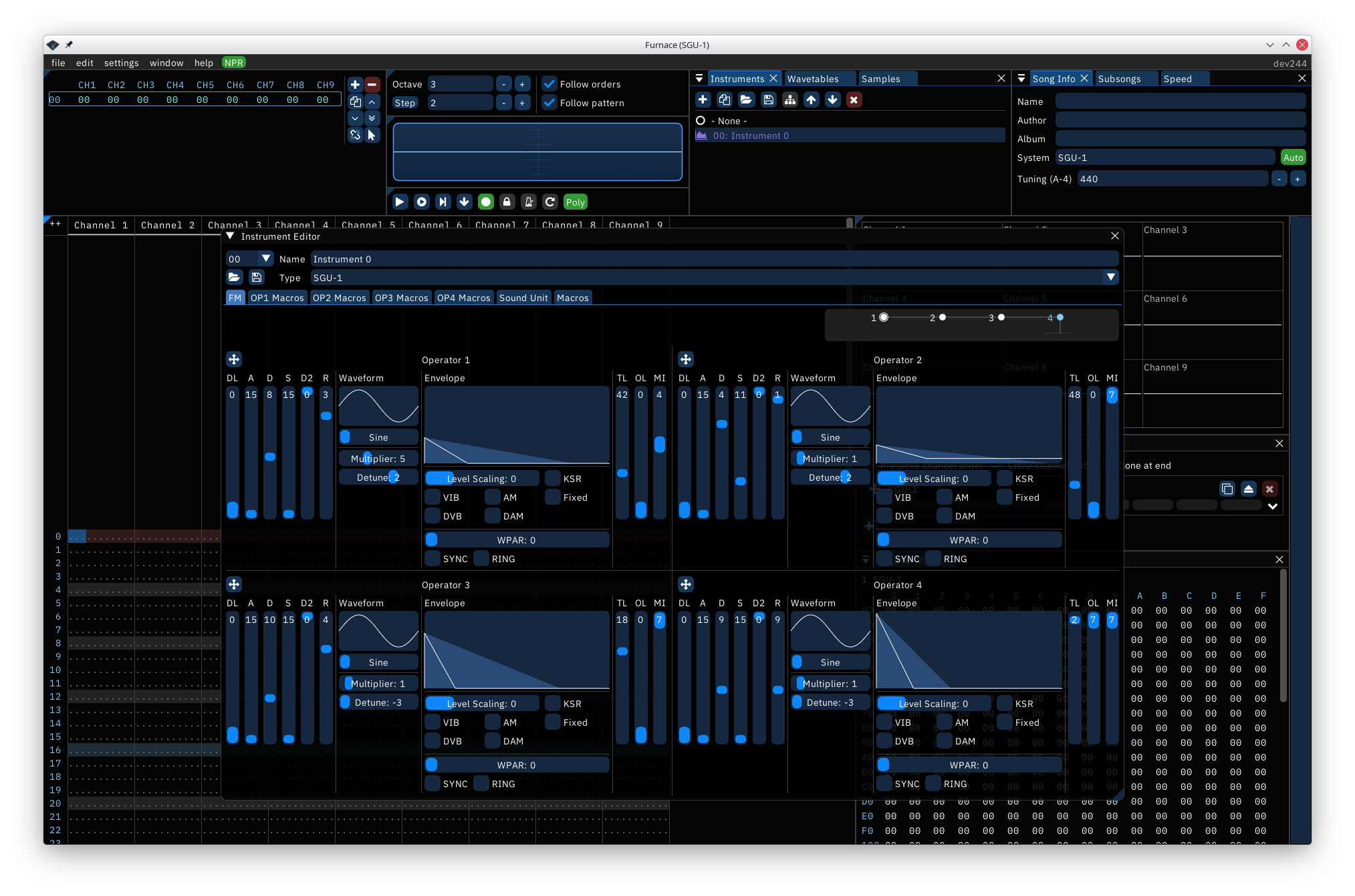 Furnace Tracker + SGU-1